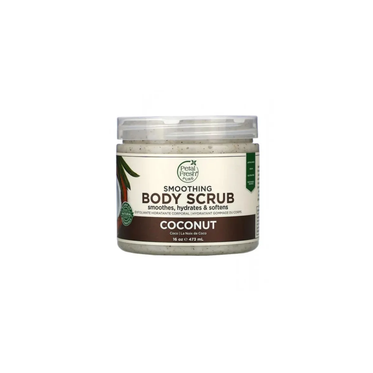 Petal Fresh Pure Coconut Oil Body Scrub 473 Ml
