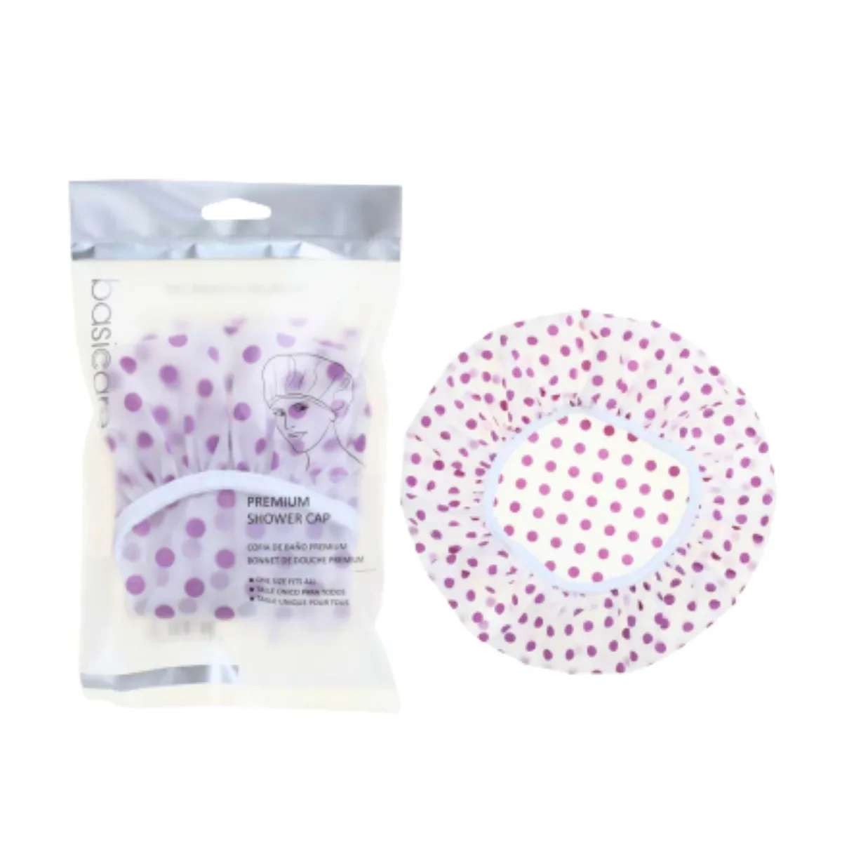 Basic Care Premium Shower Cap One Size No : 2381