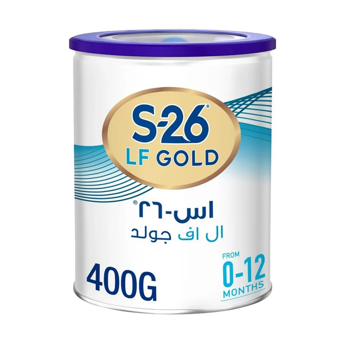 إس-26 حليب أطفال جولد ال اف (خالي من اللاكتوز) 400 جم