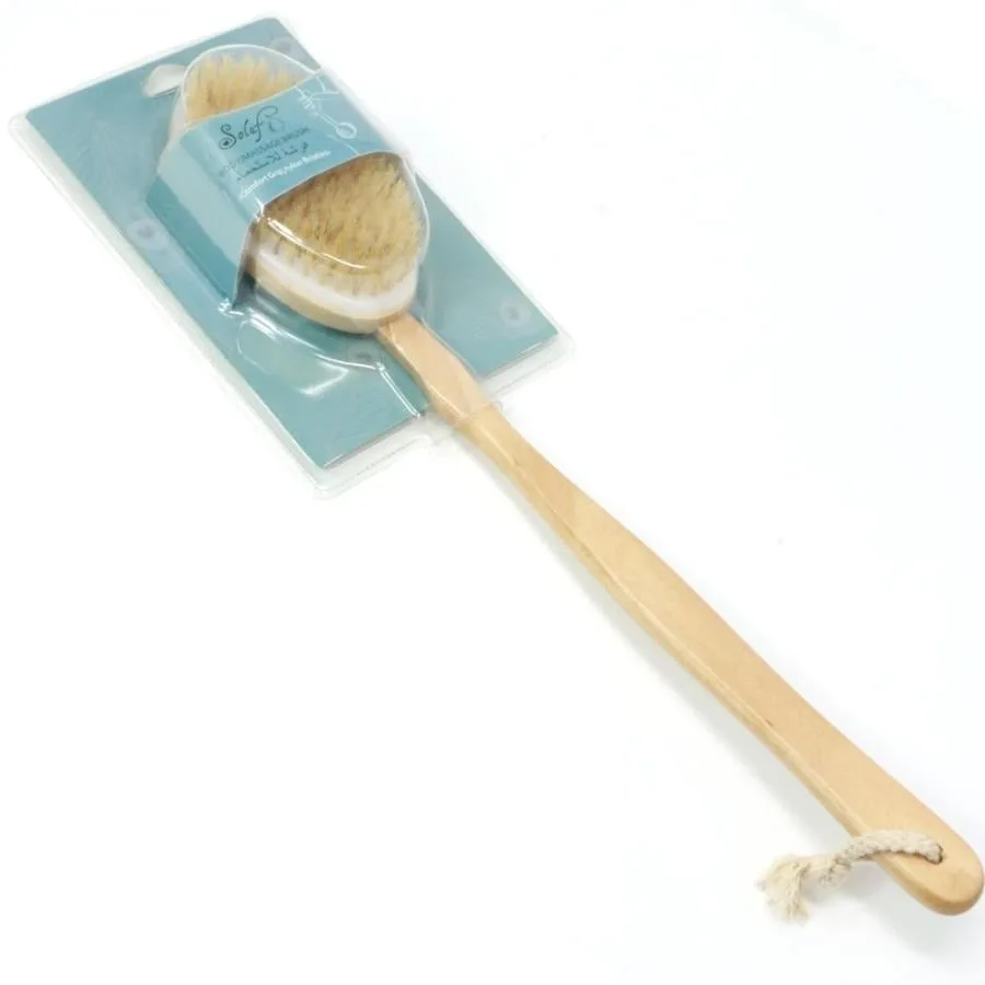 Solaf body Massage Brush yellow