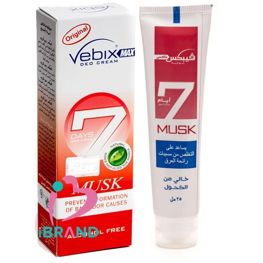 فيبكس كريم عرق برائحة المسك 25 جم