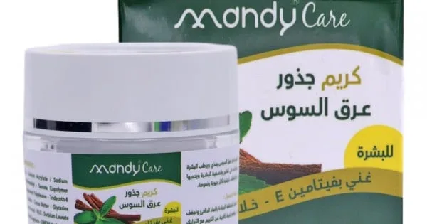 ماندي كريم جذور عرق السوس للبشرة 50 مل