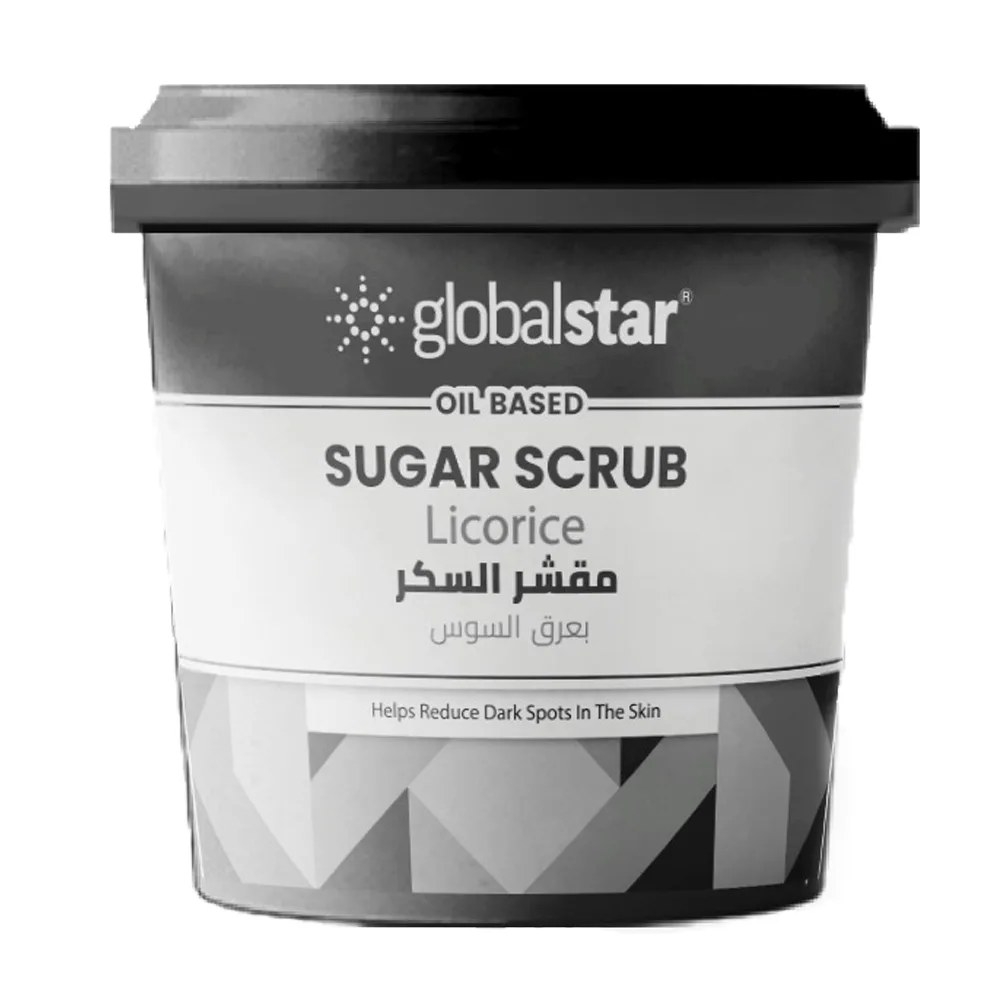 جلوبال ستار مقشر السكر بعرق السوس 600 غ