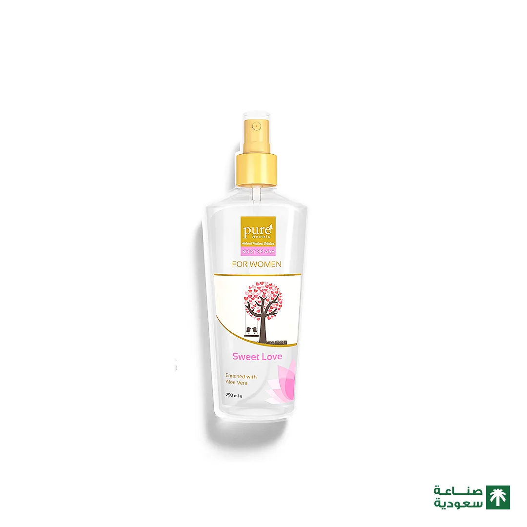 بيور بيوتي معطر جسم بخاخ للنساء سويت لوف 250 مل