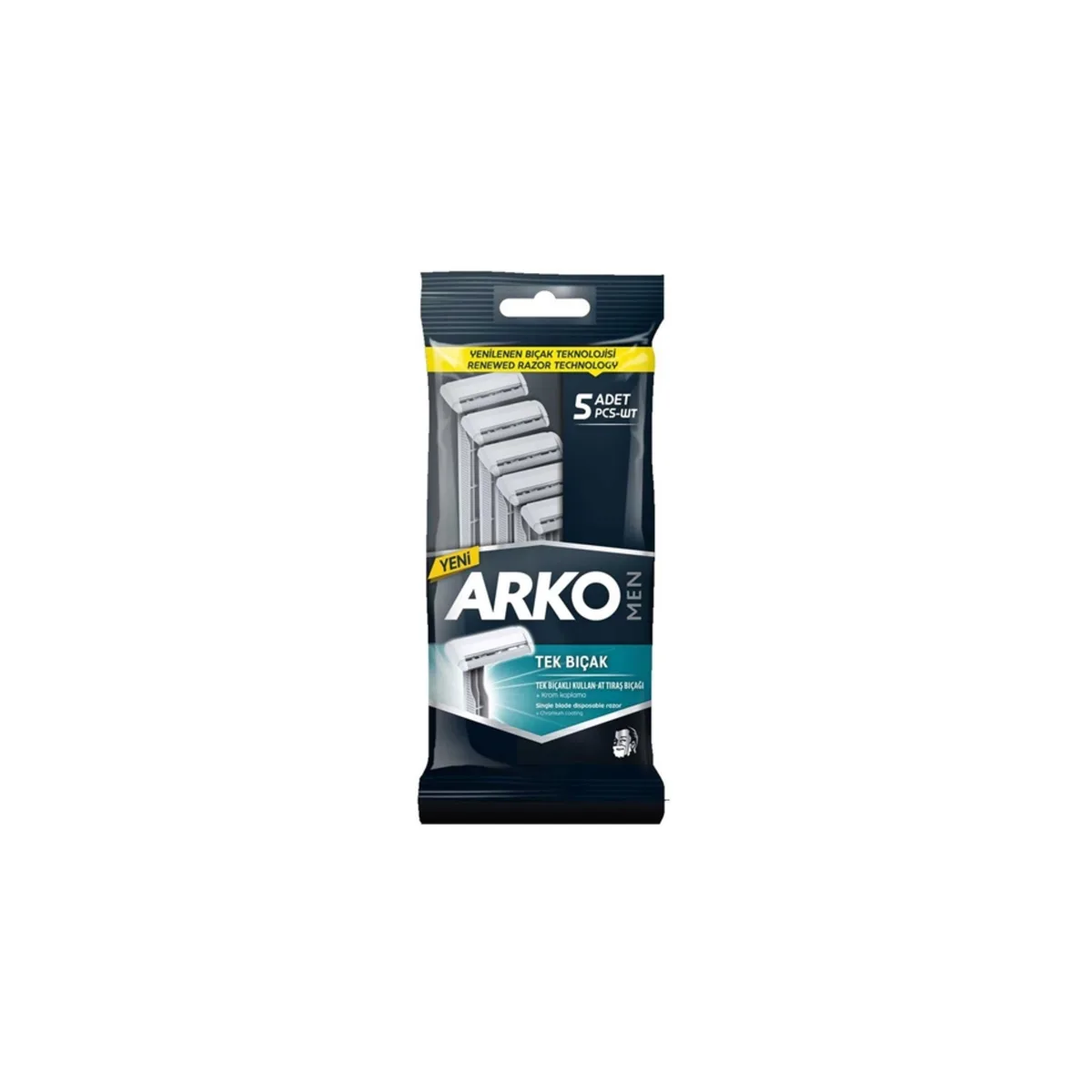 أركو شفرة شفة رجالية أركو 5 قطع * 48