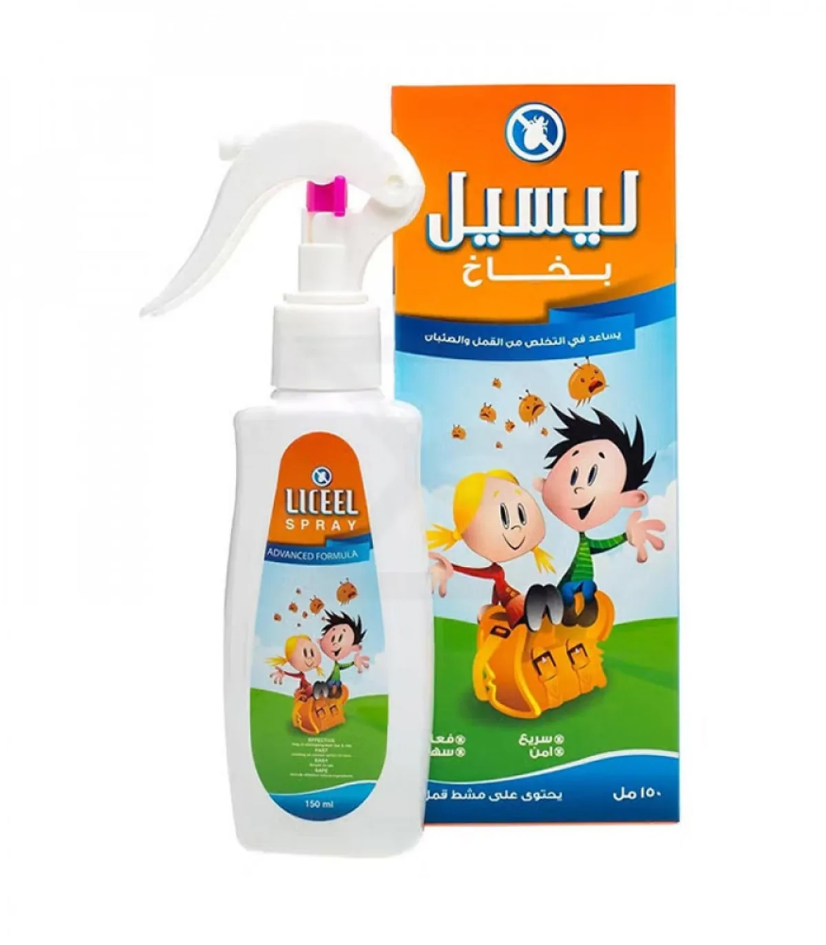 ليسيل بخاخ مضاد لحشرات الشعر