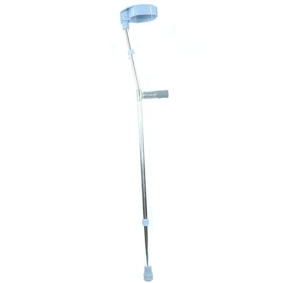 عكاز المنيوم بمرفق فضى ثابت ومتحرك SH-933L