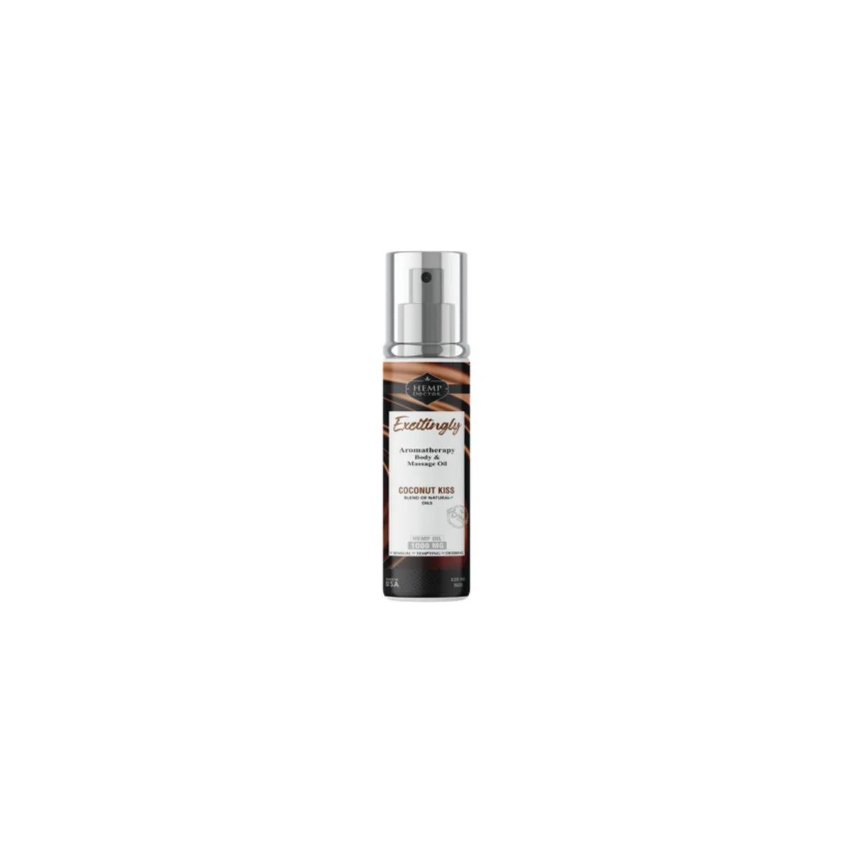 Hemp Doctor Aromatherapy Romantic Massage Oil Coconut Kiss 120 Ml