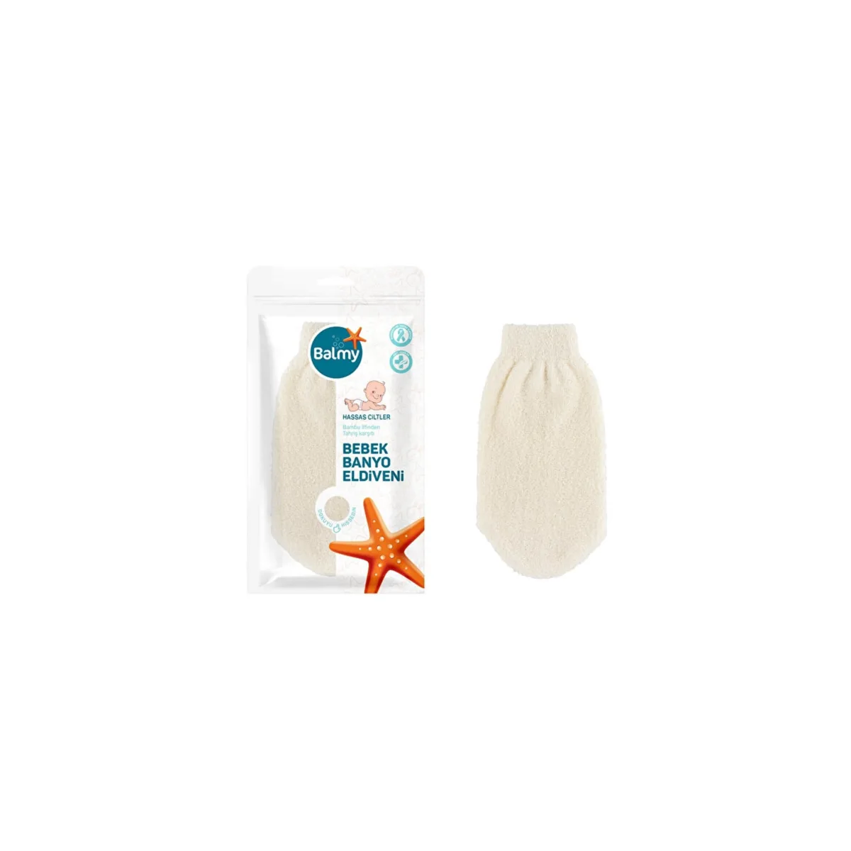 Balmy Baby Bath Mitt