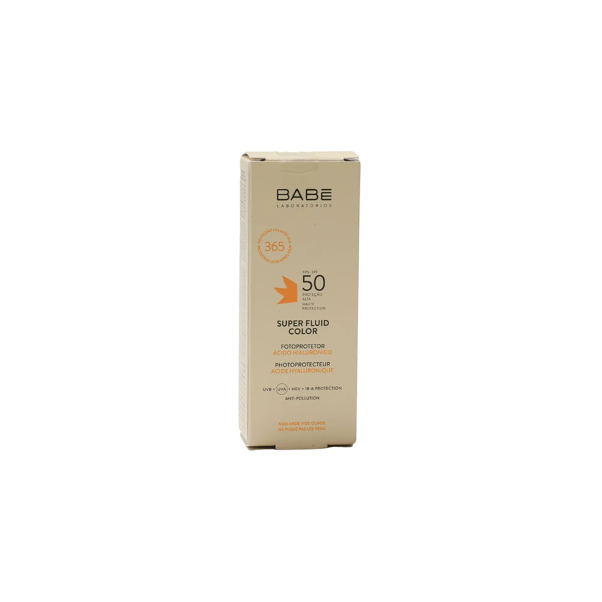 بابي واقي شمس SPF 50 فلويد ملون 50 مل