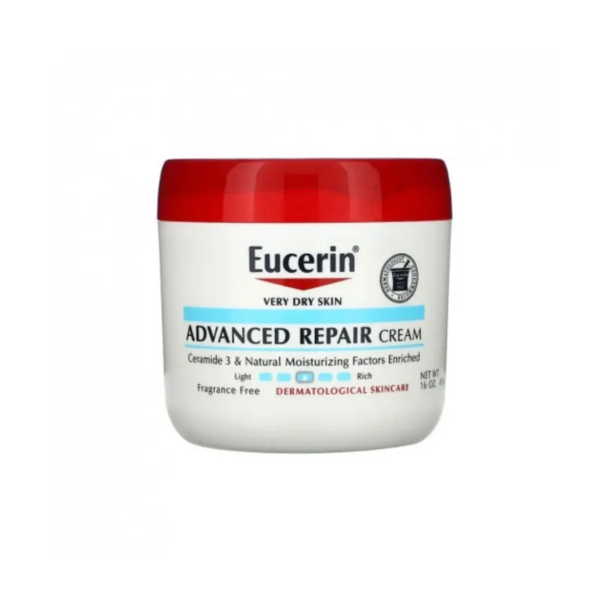 Eucerin Very Dry Skin Advanced Repair Cream 454 Ml (IMPORTED)