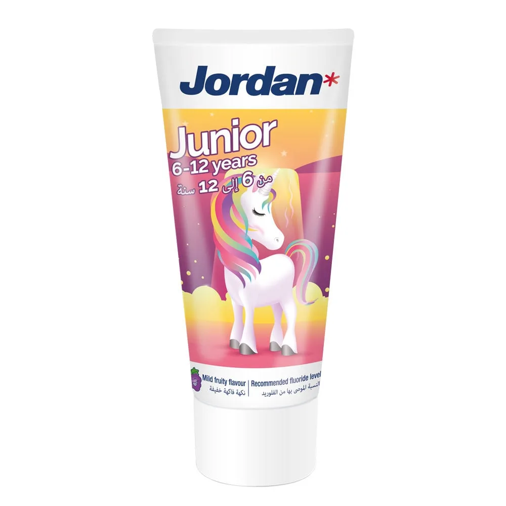 Jordan Junoir Fruit Flavor 6-12 Y Toothpaste 50 Ml
