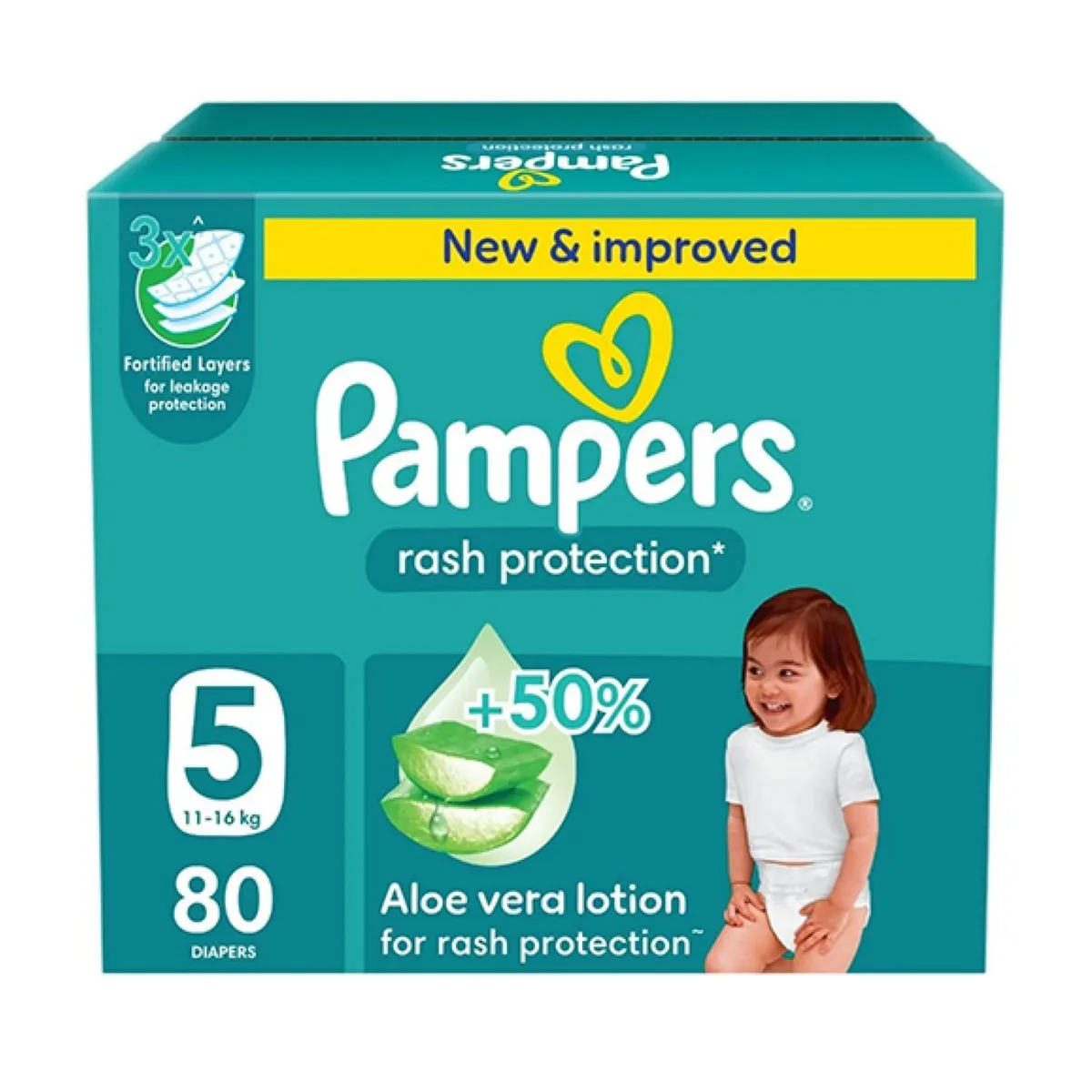 Pampers No(5) Jumbo Box80 PCs