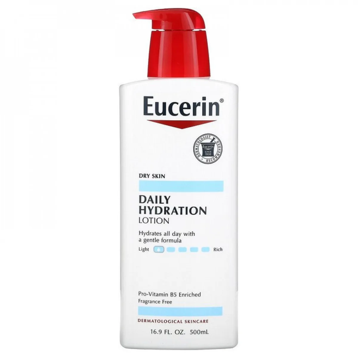Eucerin Dry Skin Gentle Daily Hydration Lotion 500 Ml (IMPORTED)