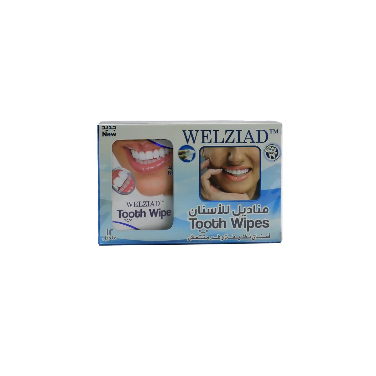 Welziad toothWipes 12 wipes