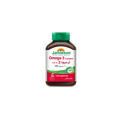 JAMIESON OMEGA 3 - 600 MG 30 CAP