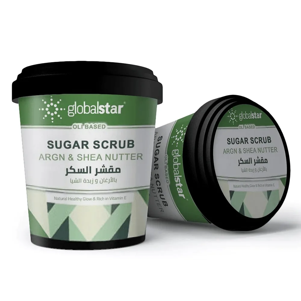 Global Star Sugar Scrub With Argan & Shea Butter 600 G