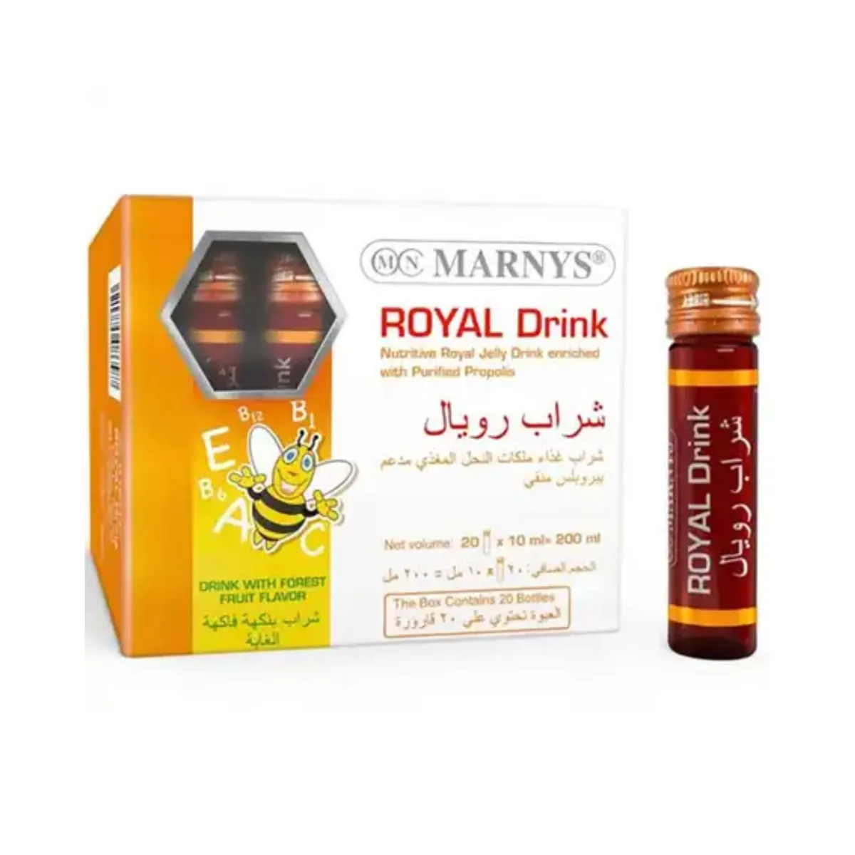 Marnys Royal Drink 20*10Ml 20Bottles
