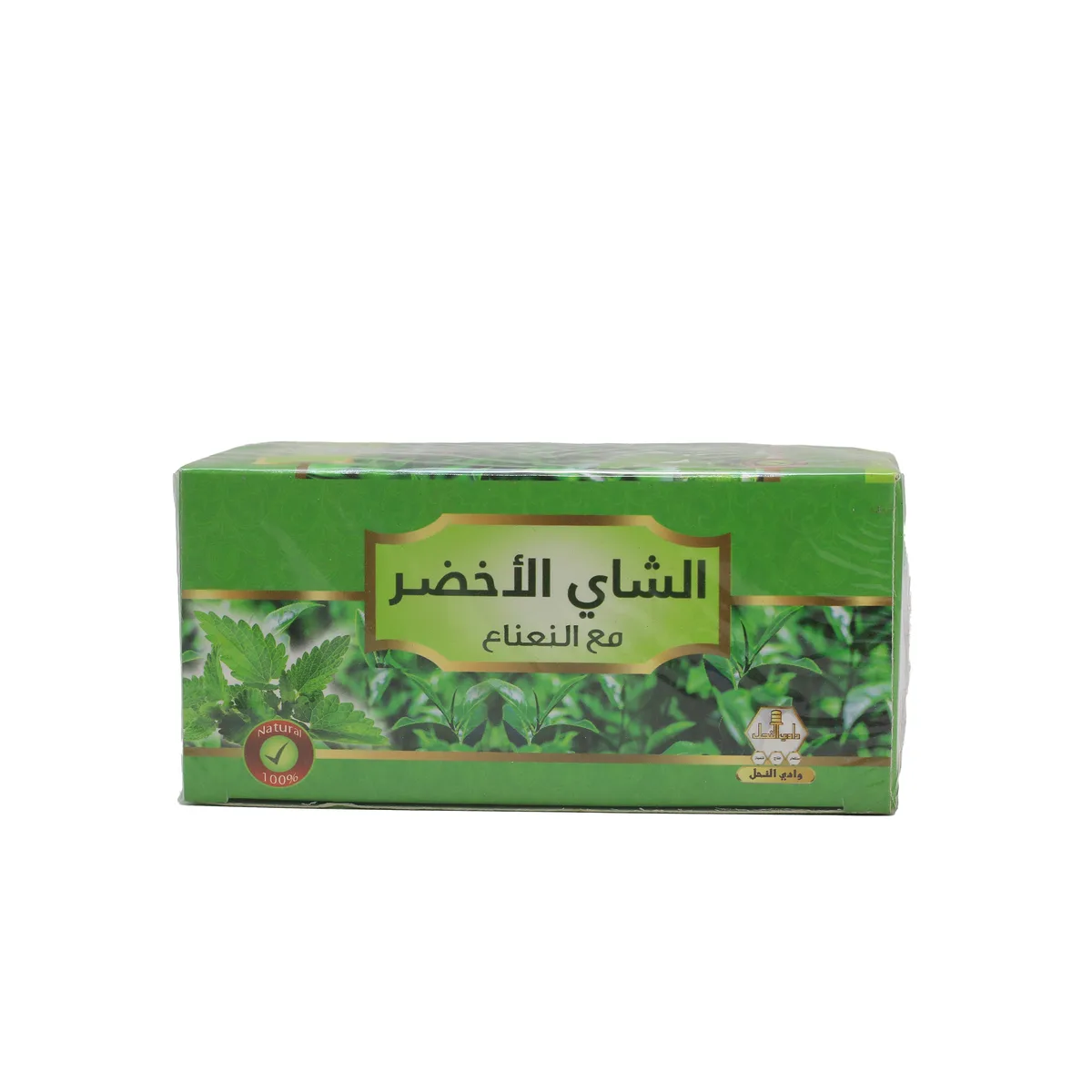 وادي النحل شاي منعش شاي الاخضر 30 عبوه نعناع