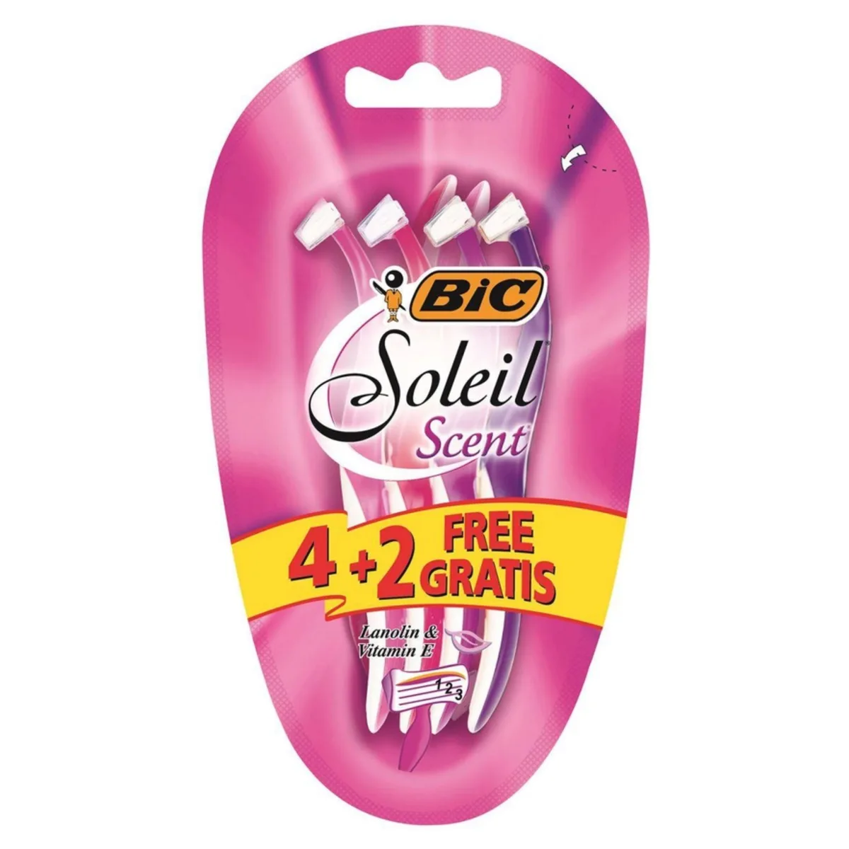 بيك سوليل سينت ماكينة حلاقة نسائي ( 4 + 2 مجانا )