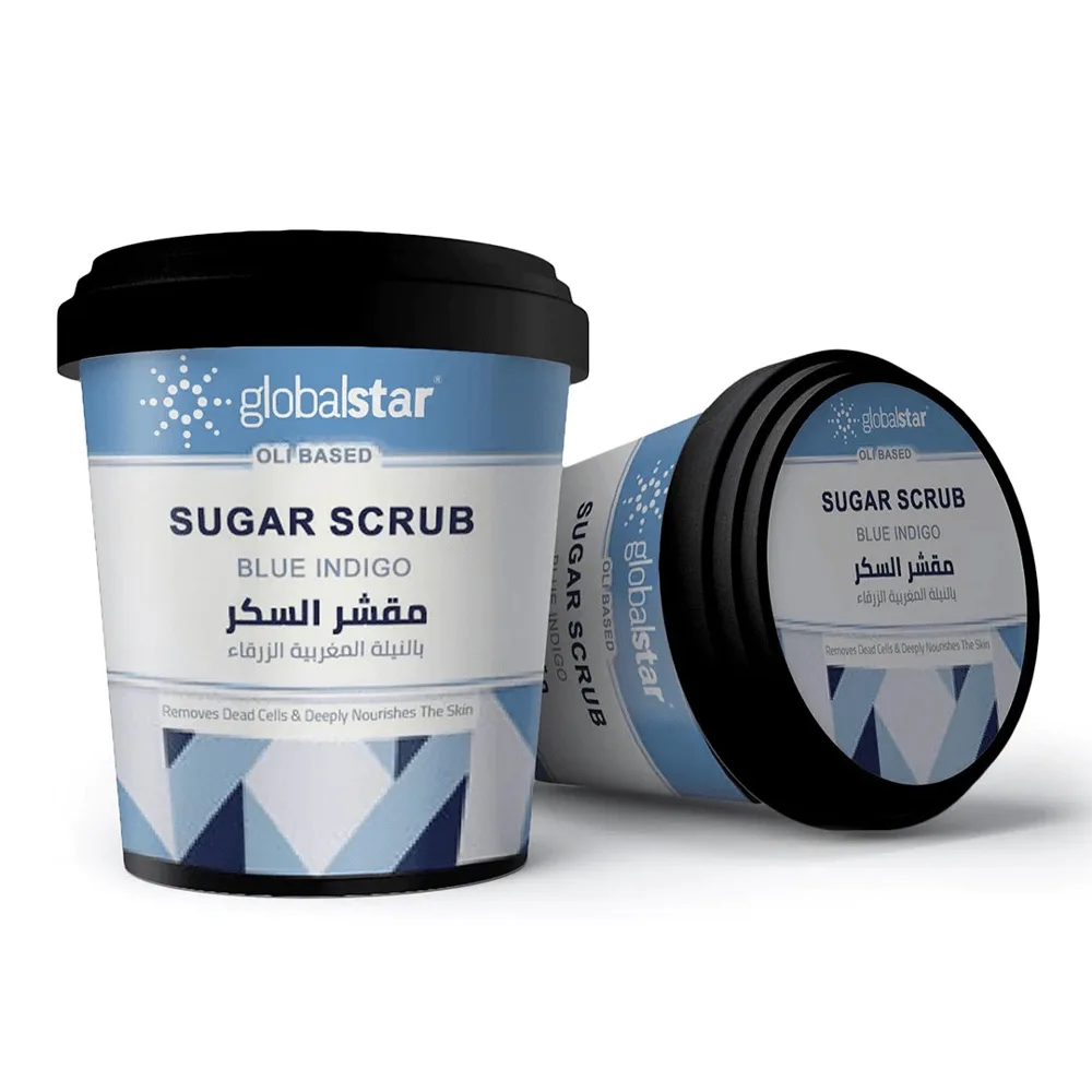 Global Star Sugar Scrub With Blue Indigo 600 G