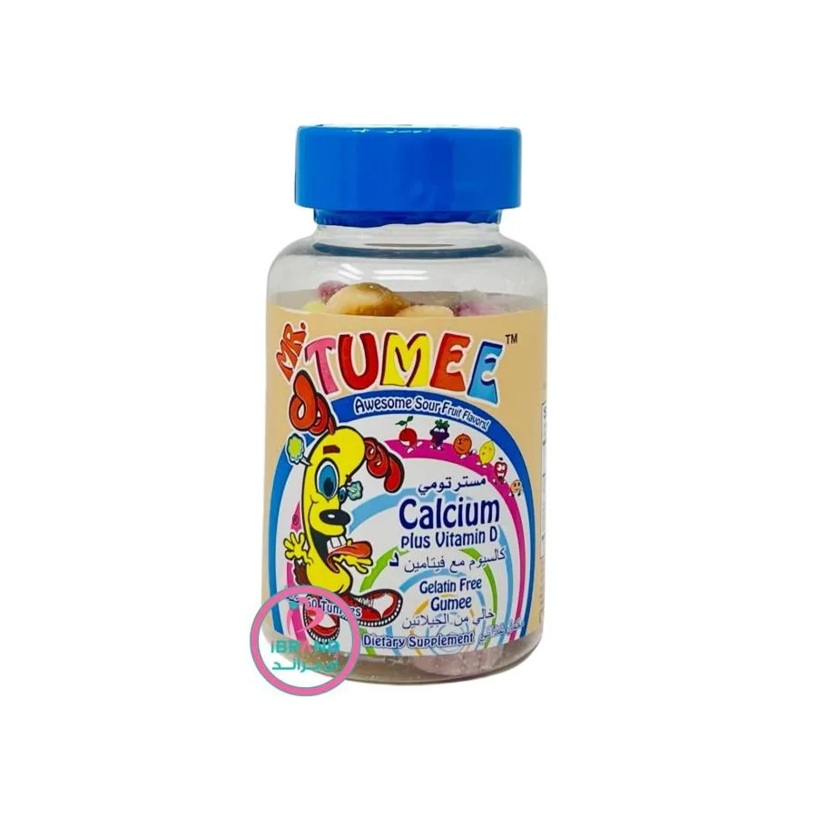 Mr-Tumee-Calcium-With-Vit-D Chewable Tablet 60pcs