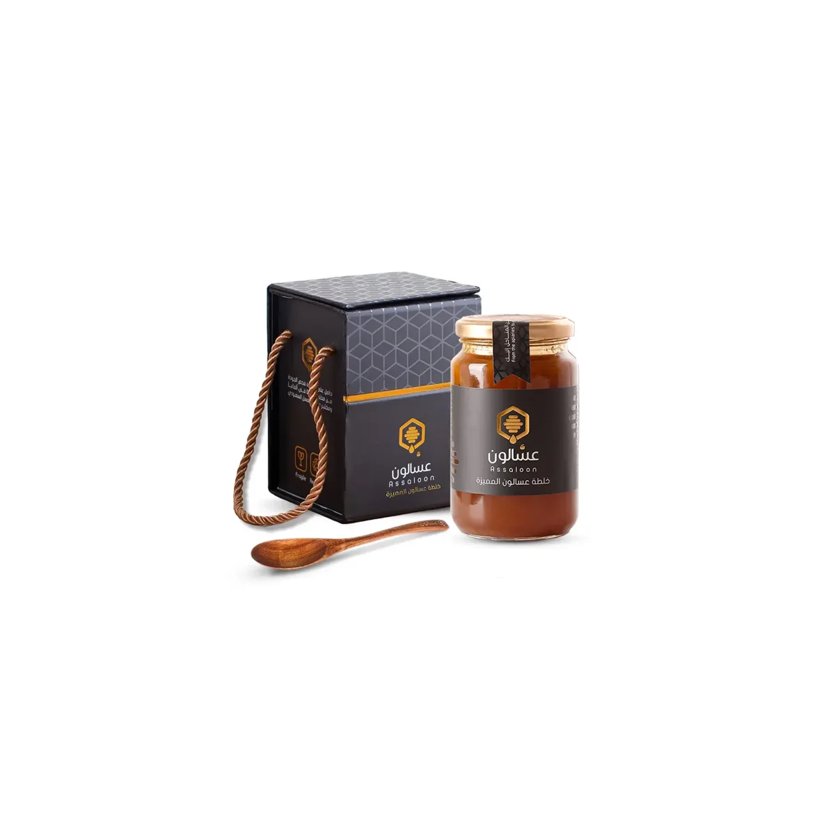 Assalon Sider Honey With Ginseng & Royal Jelly 500 Gm