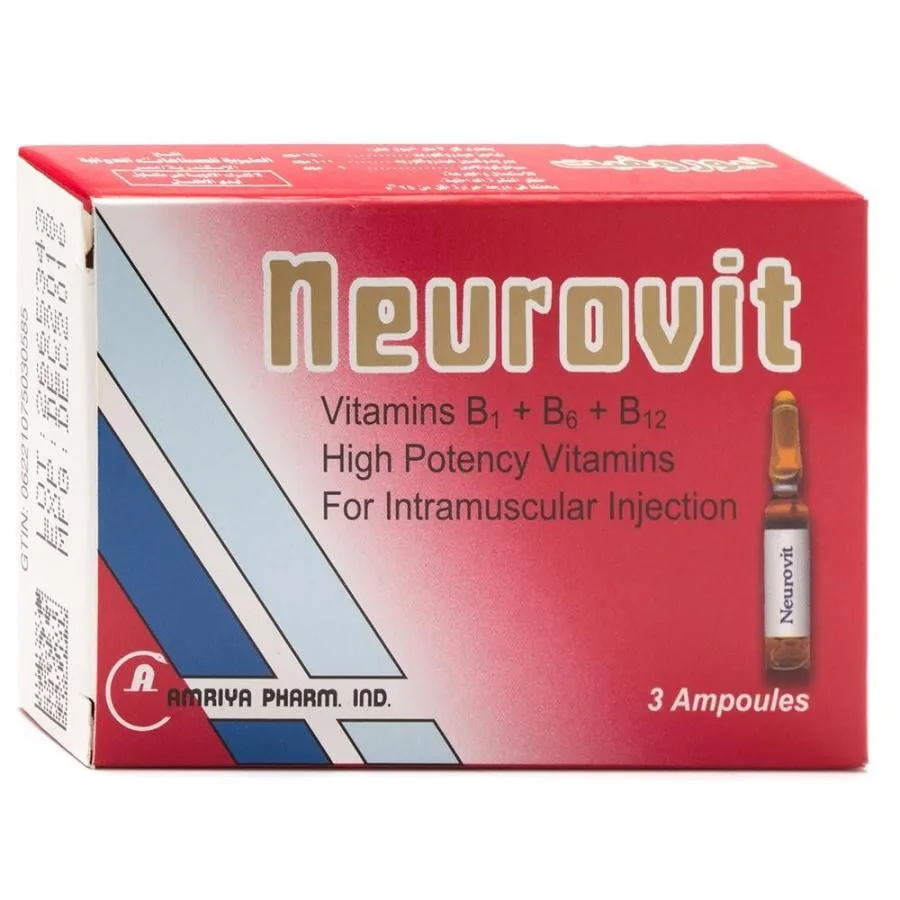 Neurovit High Potency Vitamins 3 Ampoules