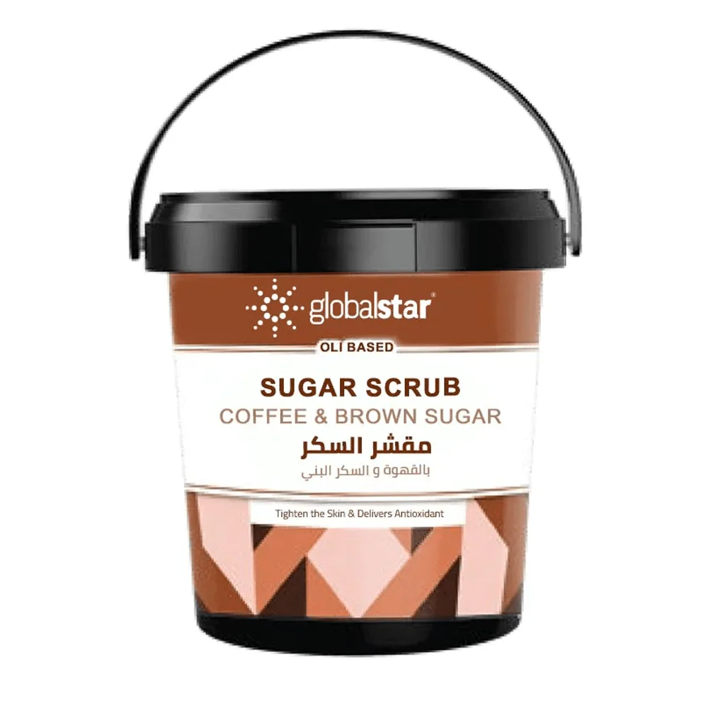 Global Star Sugar Scrub With Coffee & Brown Sugar 600 G