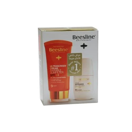 بيزلين عرض خاص ( مزيل عرق مفتح غير معطر + كريم واقي شمس )