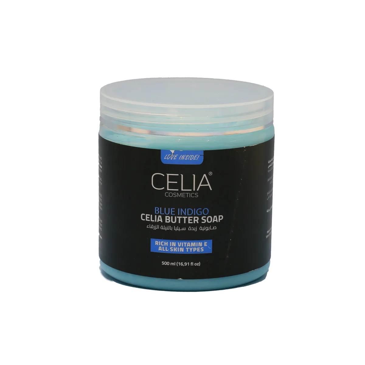 Celia Butter Soap With Blue Indigo All Skin Type 500 Ml