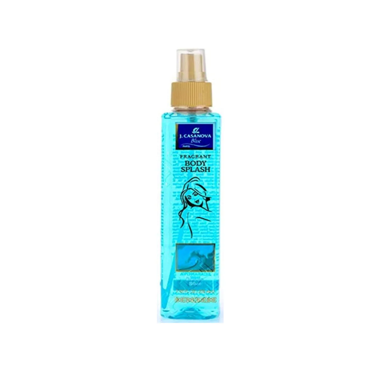 كازنوفا معطر جسم 235 مل ازرق