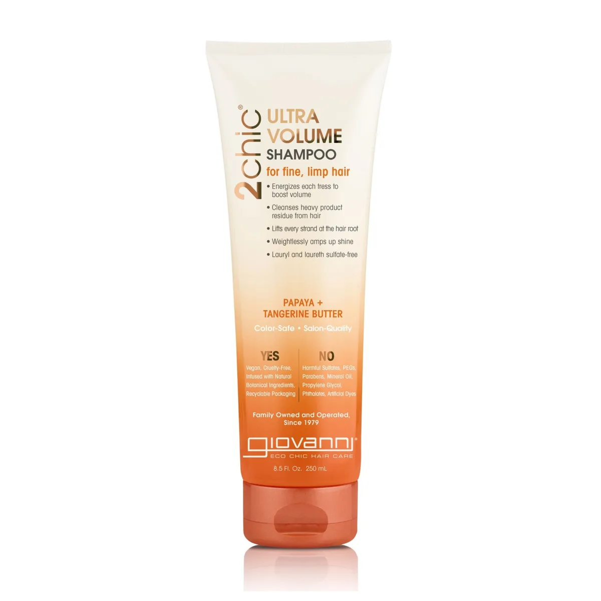 جيوفاني شامبو ترطيب الشعر الضعيف 250 مل (مستورد)